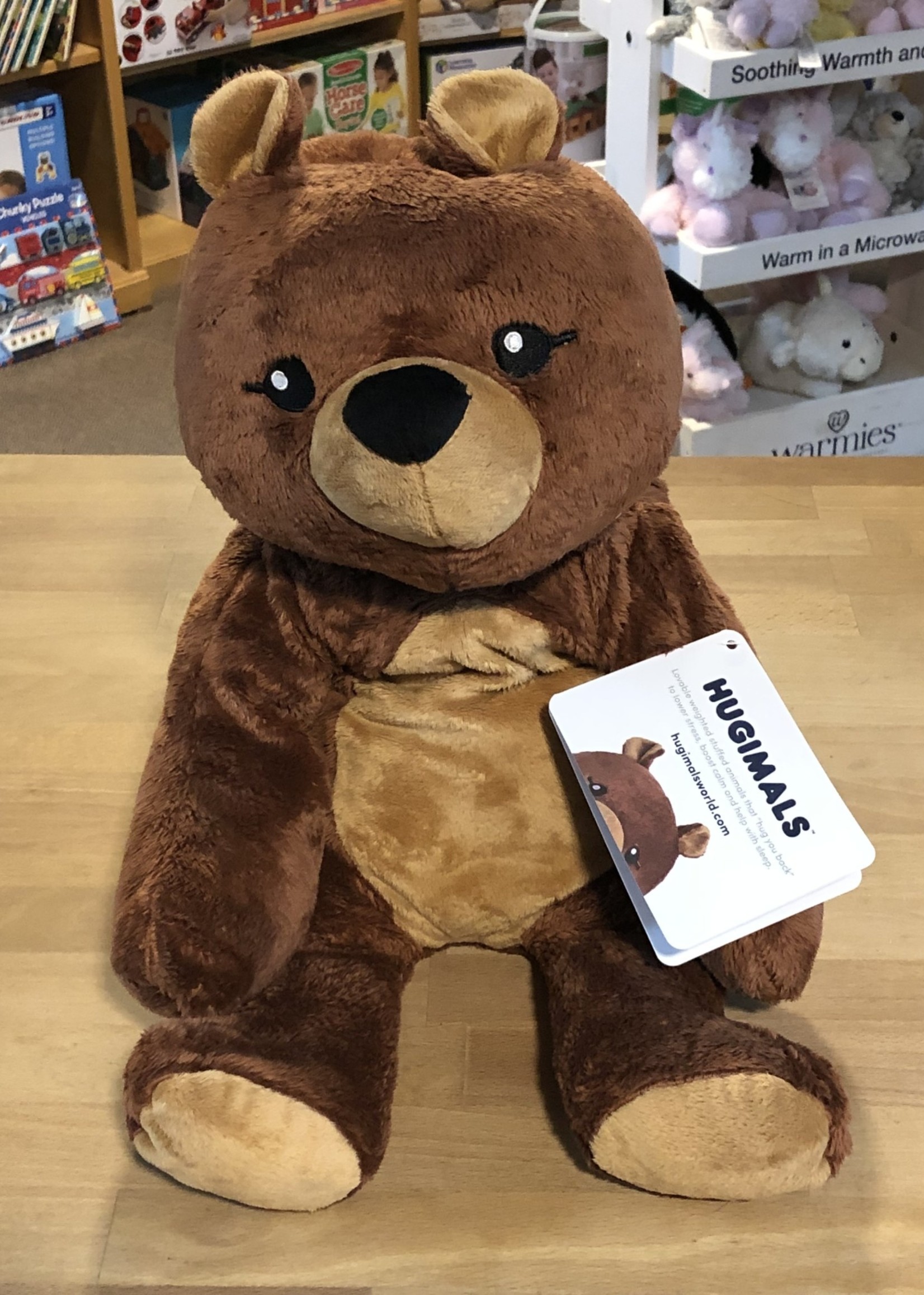 Hugimals Stuffy - Darby the Bear (Hugimals)