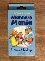 Card Game - Berenstain Bears: Manners Mania Restaurant Challenge