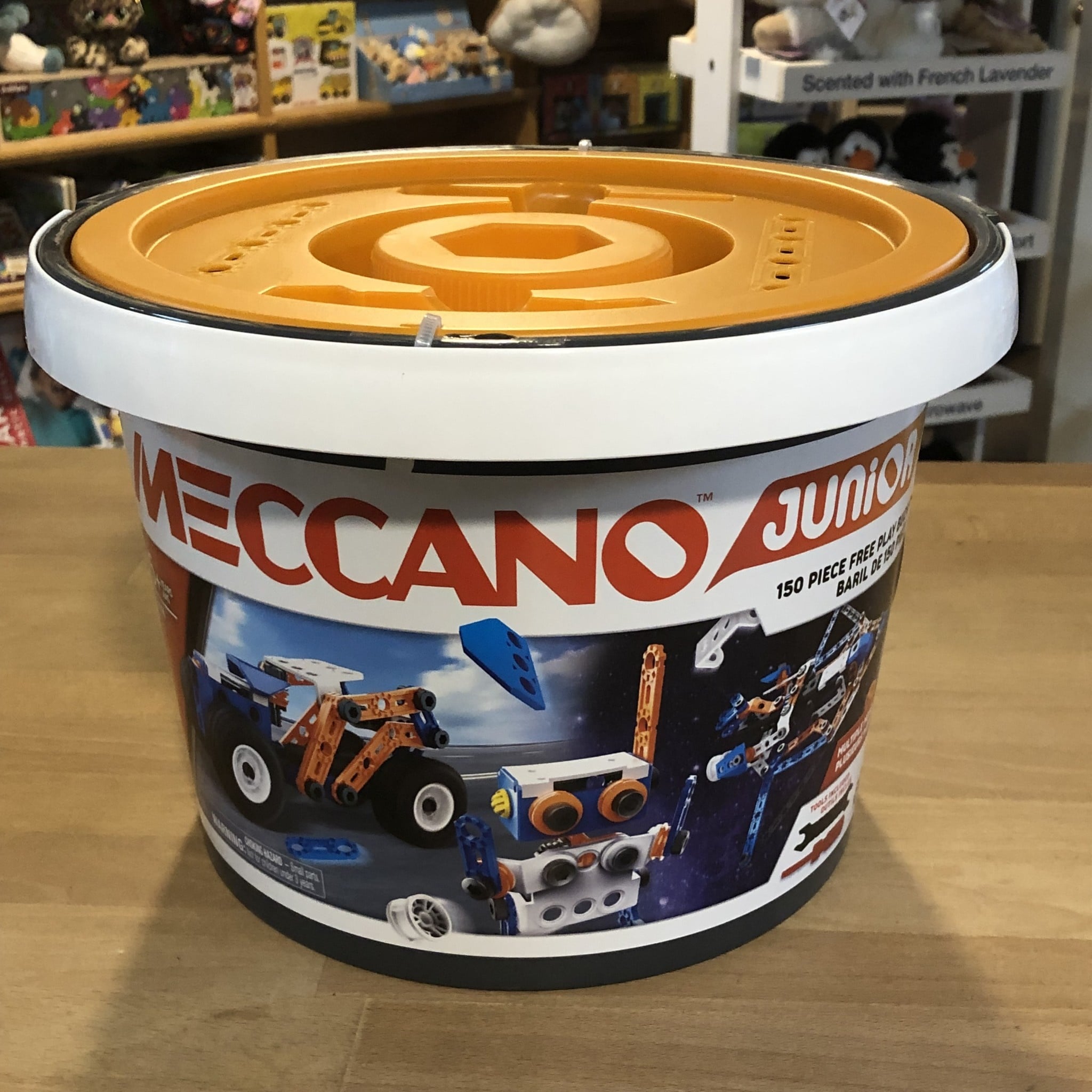 Meccano Junior - 150 Pc. Free Play Bucket - O'Toys