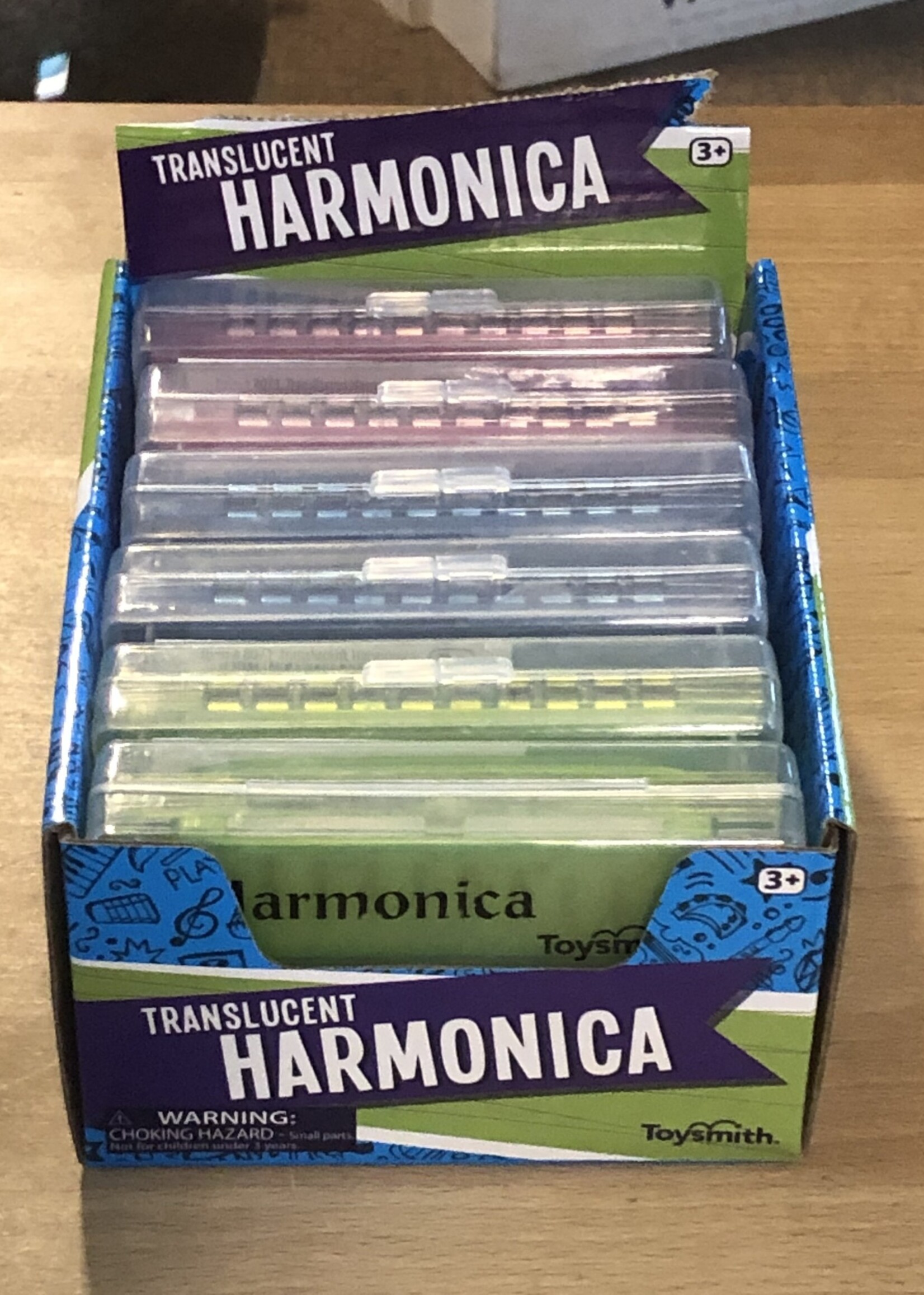 Toysmith Translucent Harmonica