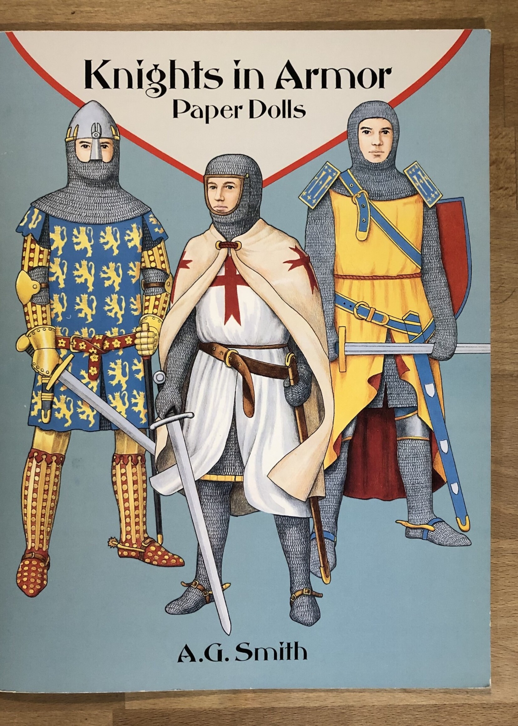 Book - Knights in Armor Paper Dolls