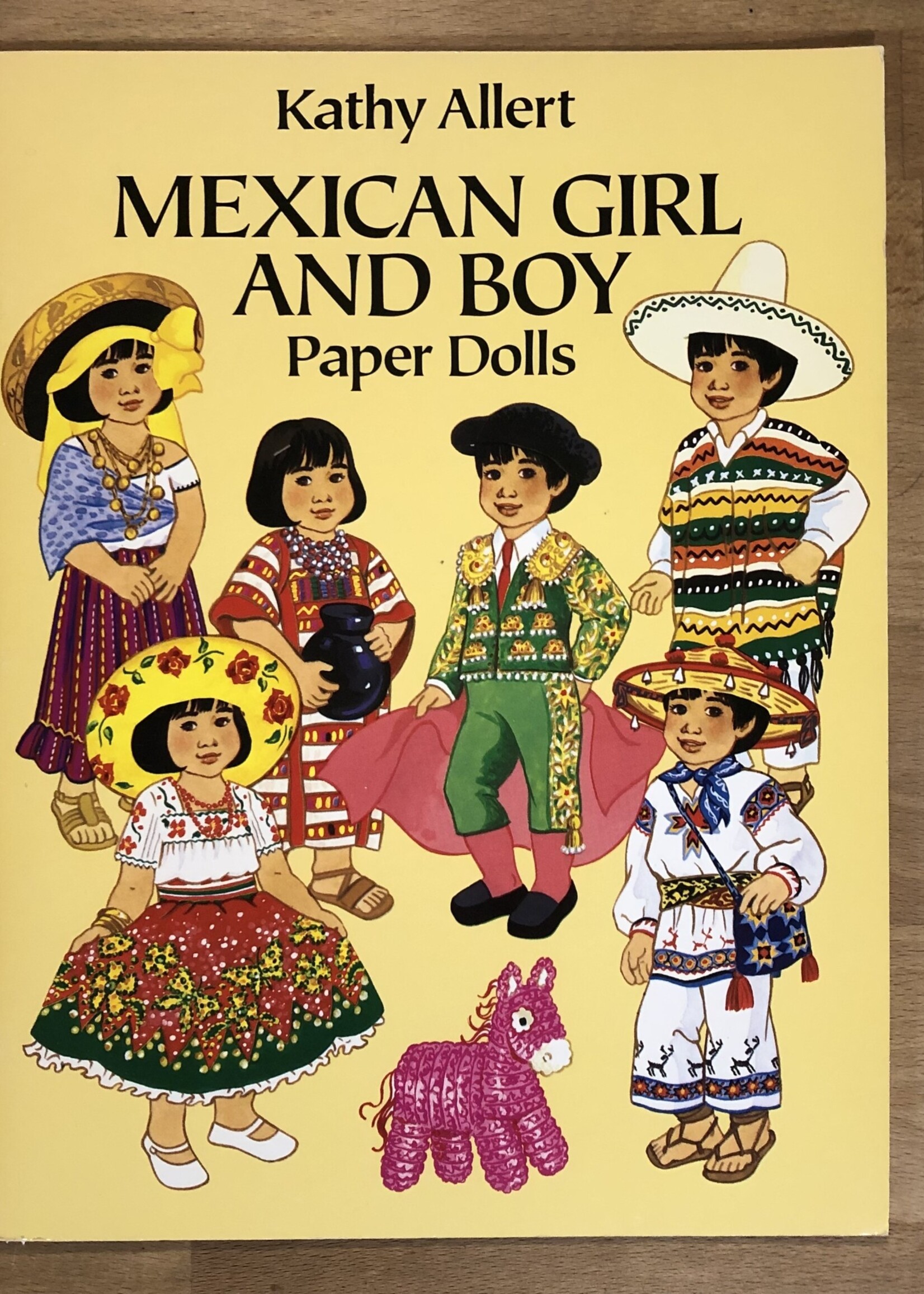 Book - Mexican Girl and Boy Paper Dolls