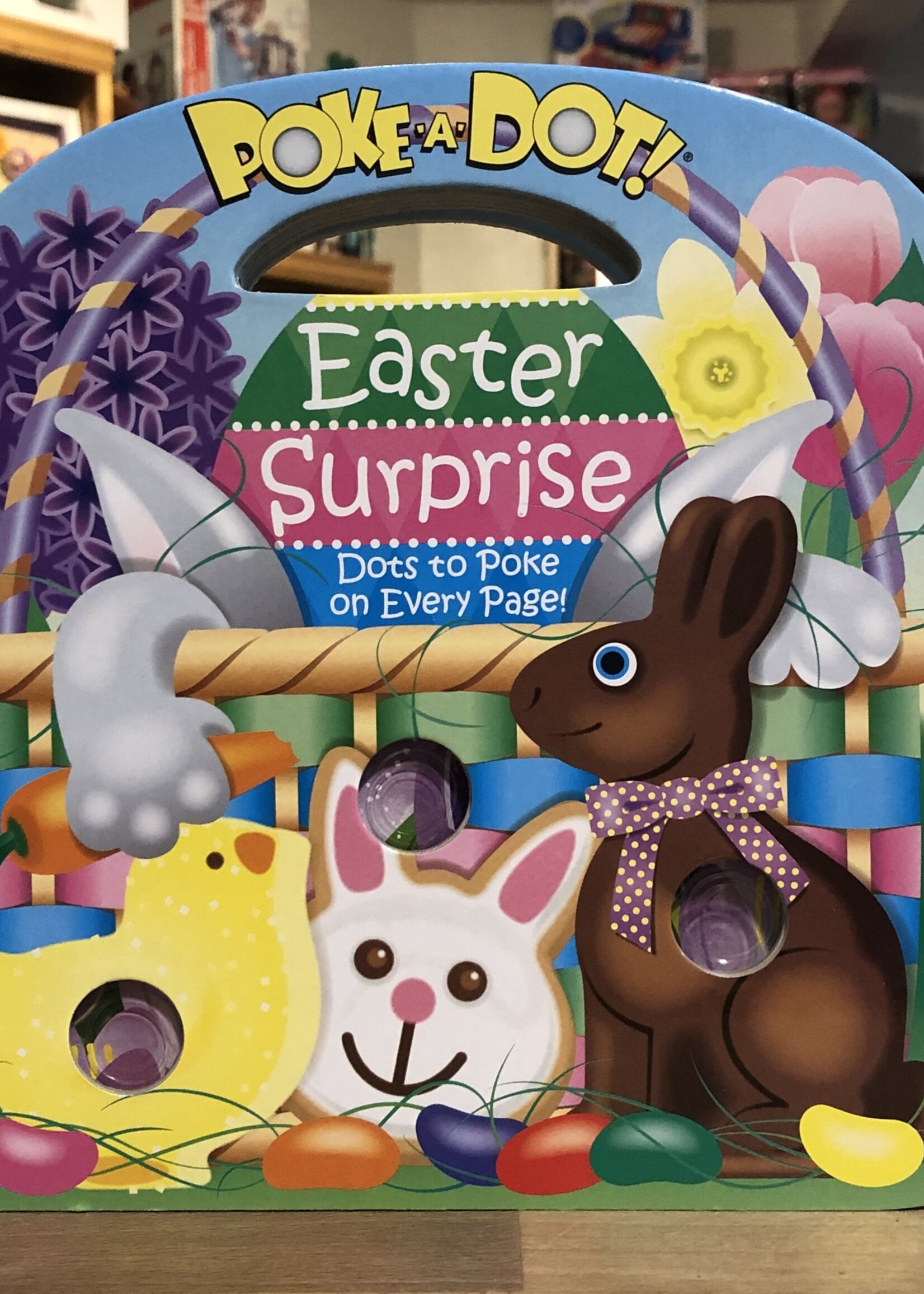 Melissa & Doug Book - Poke-a-Dot Easter Surprise