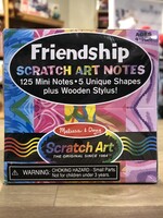 Melissa & Doug Scratch Art Notes - Friendship Mini Notes