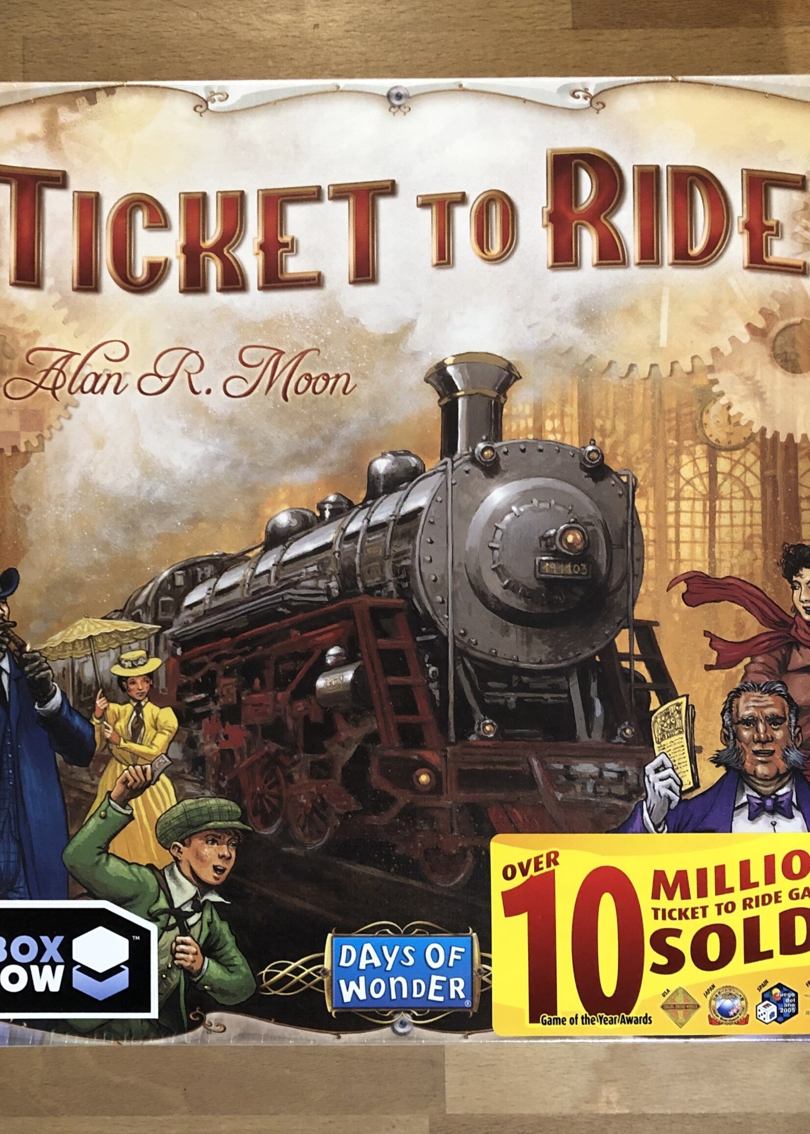 Asmodee USA Game - Ticket To Ride