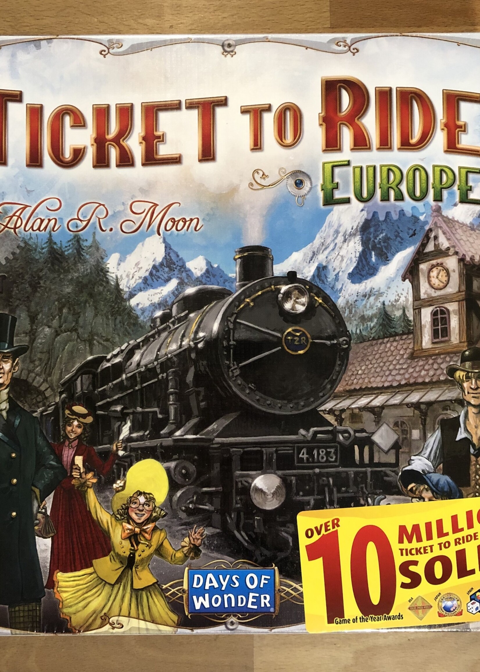 Asmodee USA Game - Ticket to Ride: Europe