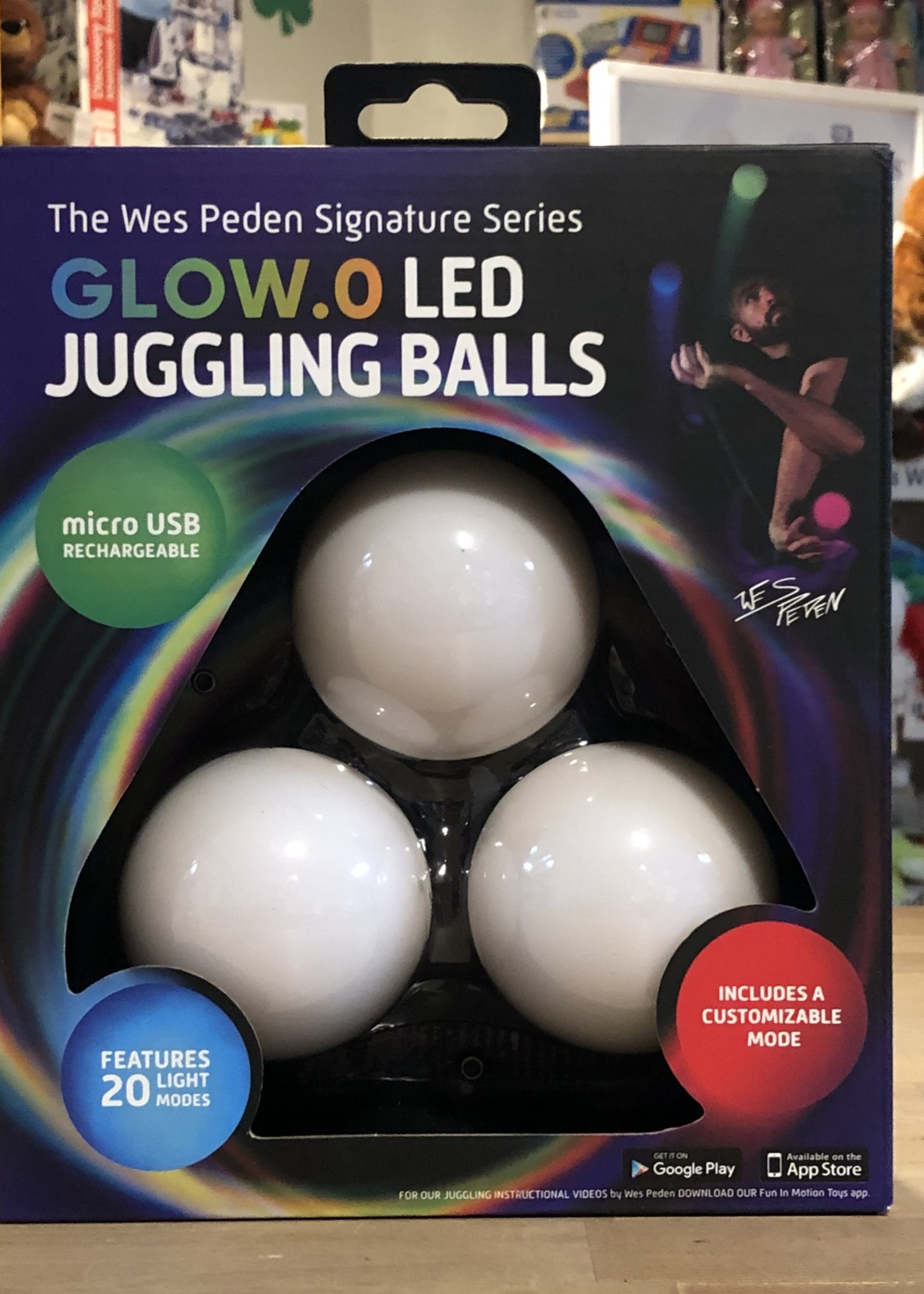 Fun In Motion Toys Glow.0 LED Juggling Balls