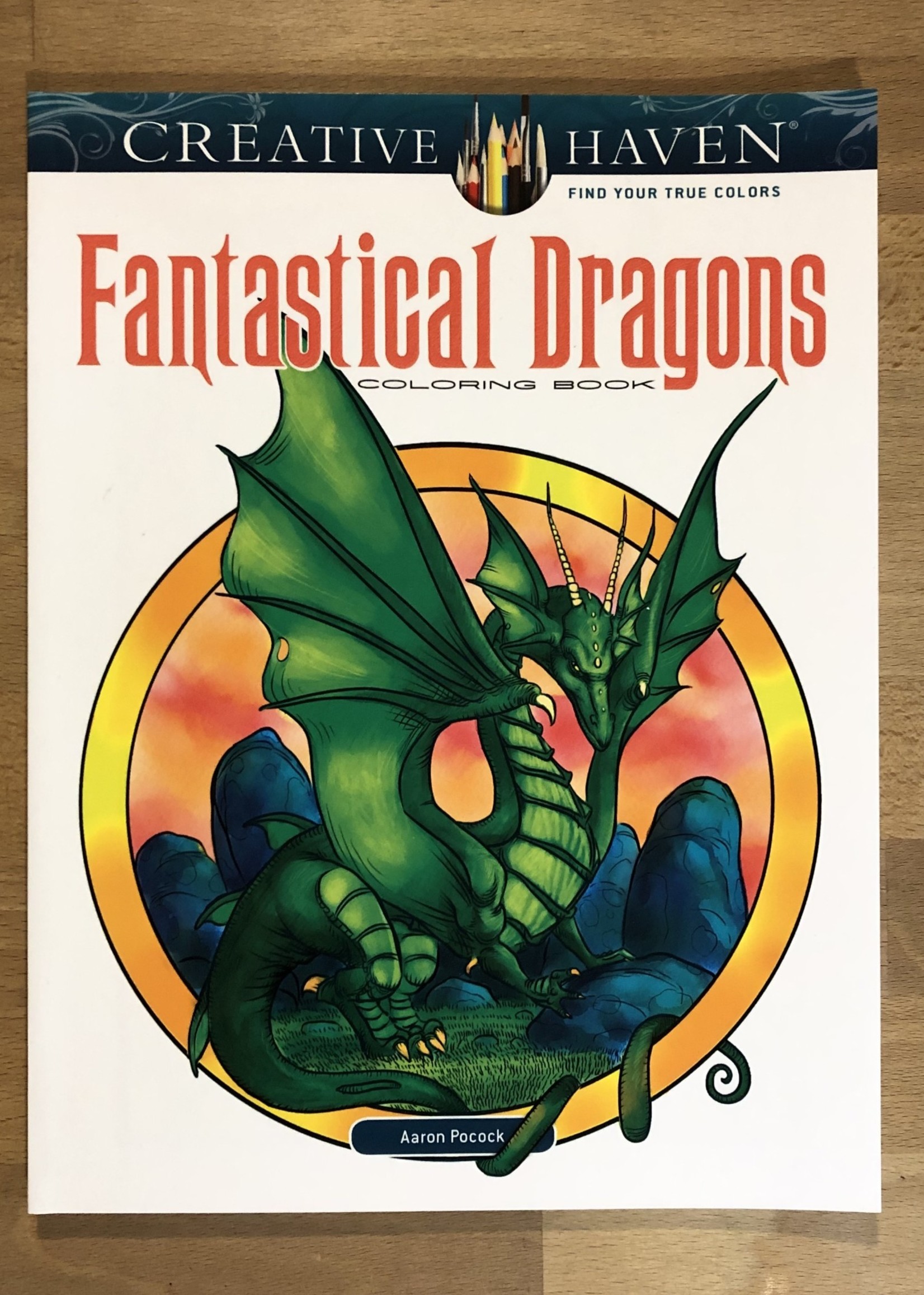 Coloring Book - Fantastical Dragons