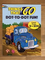 Coloring Book - Things That Go Dot-to-Fot Fun!
