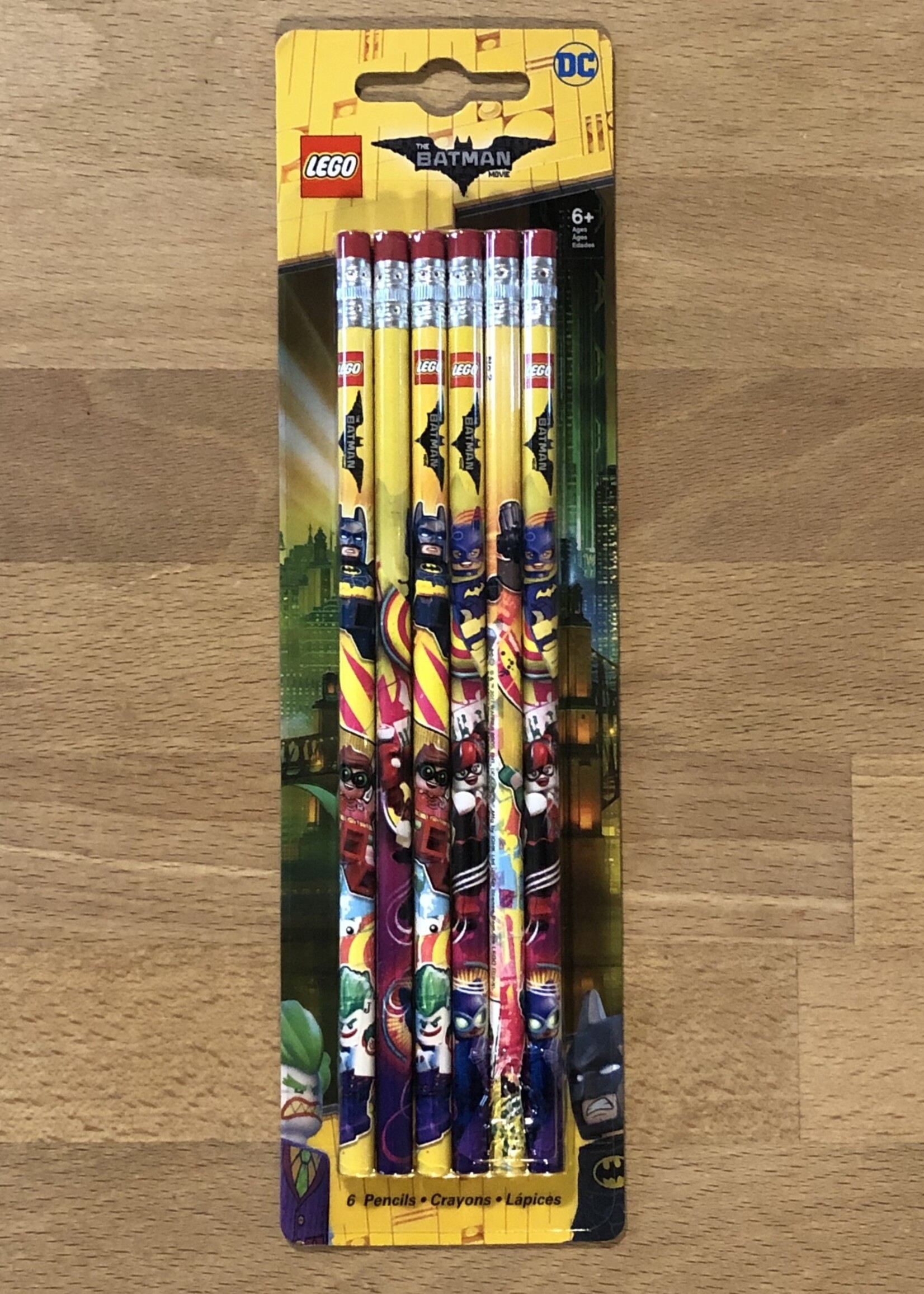 Lego 6 Pk. Graphite Pencil Assortment