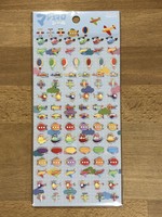 Flying Tiny Puffy Stickers