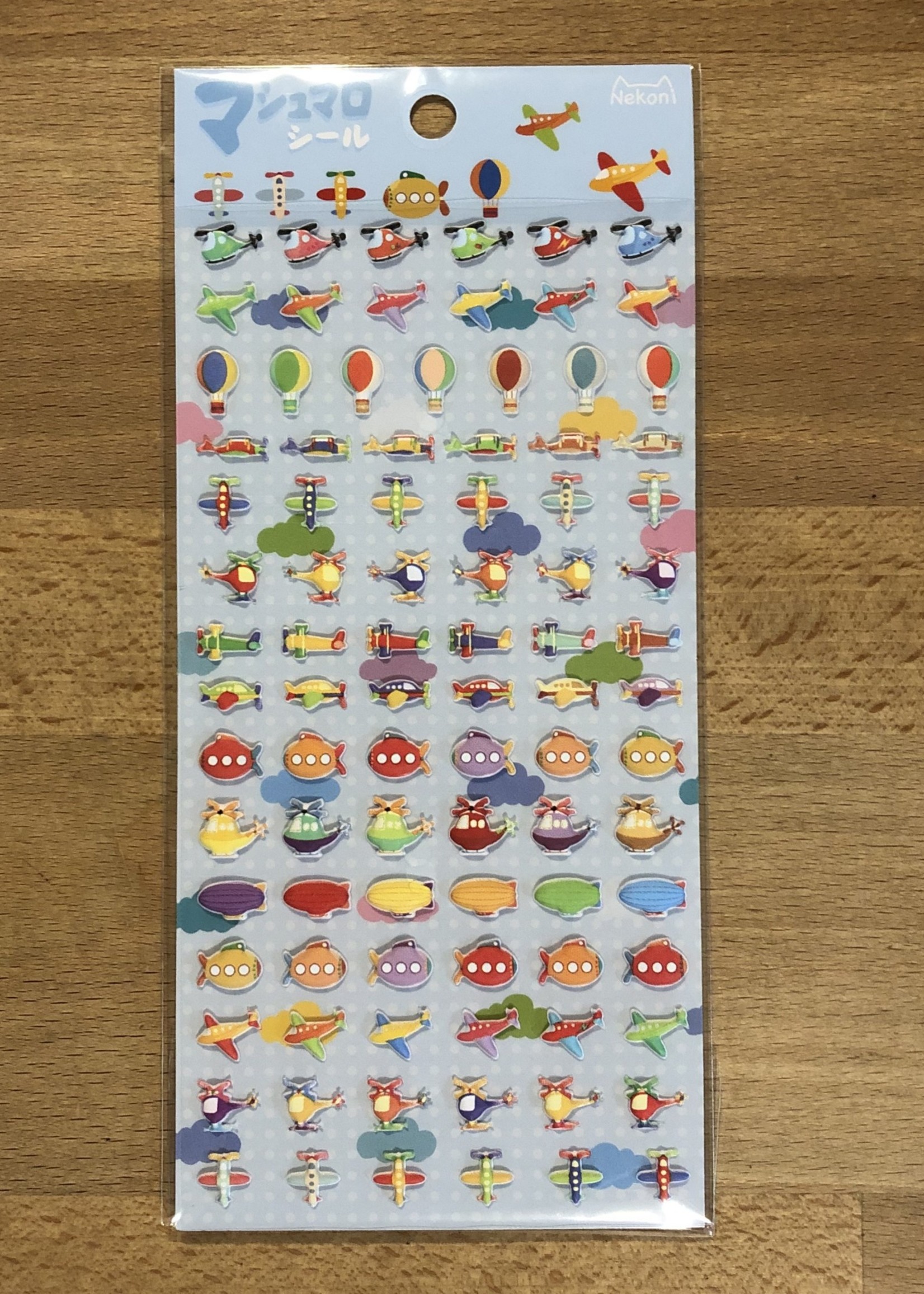 Flying Tiny Puffy Stickers