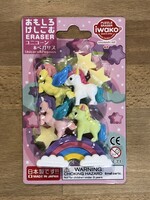 Iwako Iwako Unicorn & Pega Carded Eraser