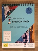Dry Media Sketch Pad, 100 Pg., 9”x12”