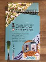 Travel Art Pack Watercolors + Pen