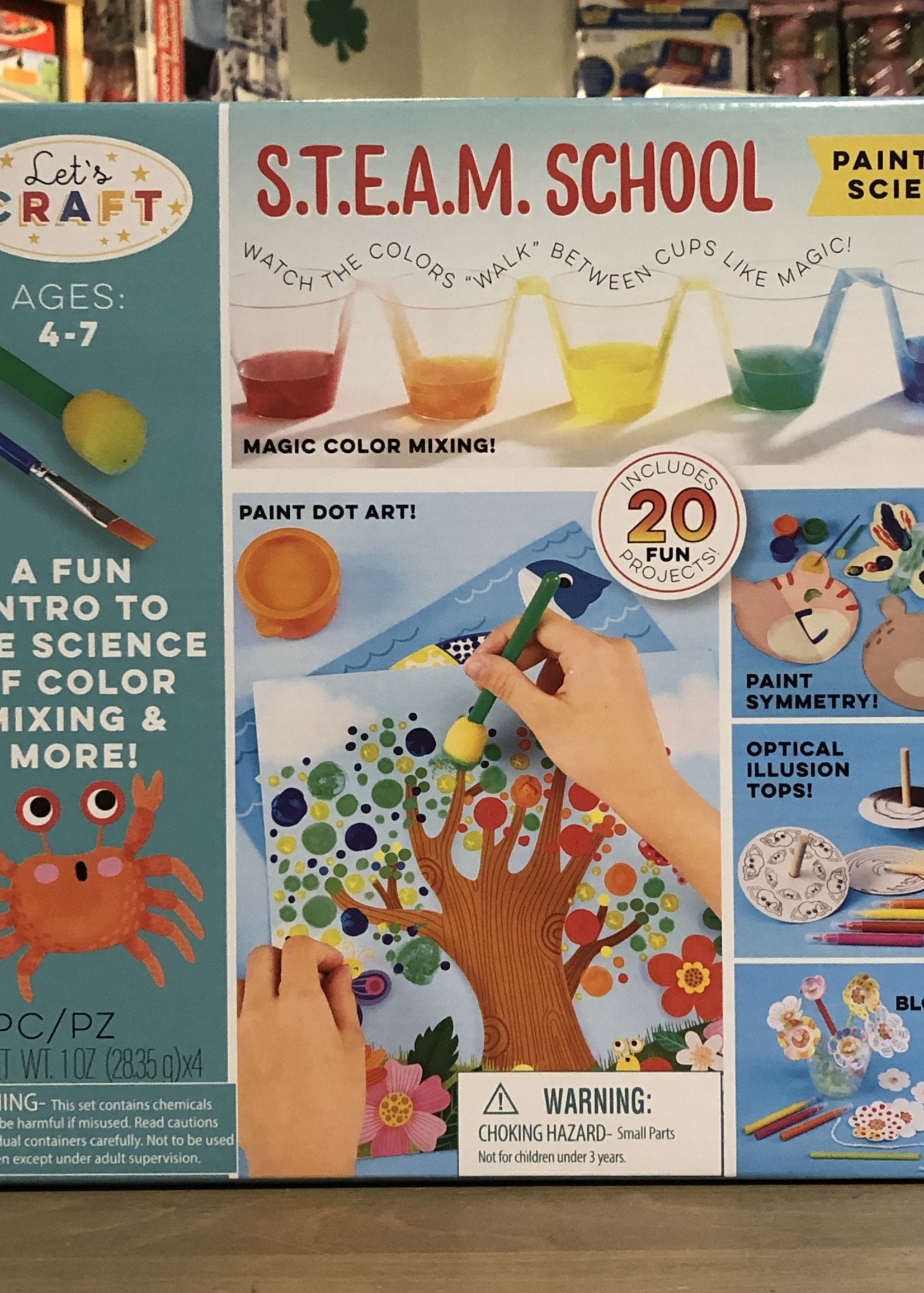 Let’s Craft - STEAM School Painting Science