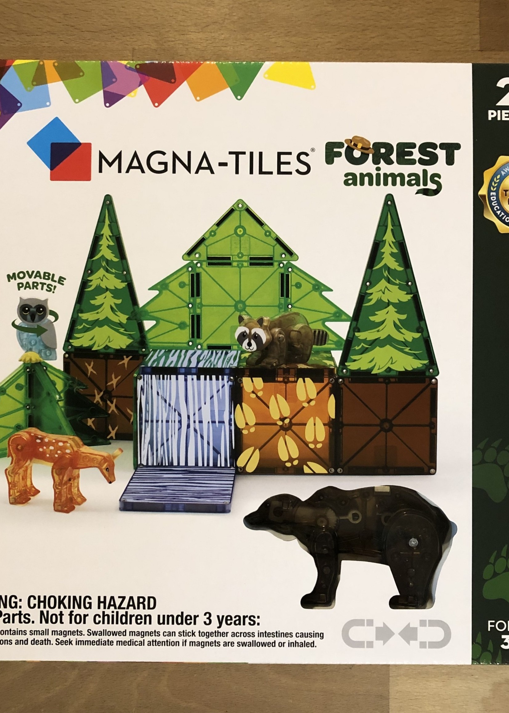 MagnaTiles Magna-Tiles Forest Animals 25 Pc. Set