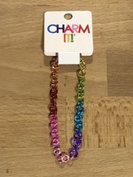 Charm It! Charm It! - Rainbow Chain Bracelet