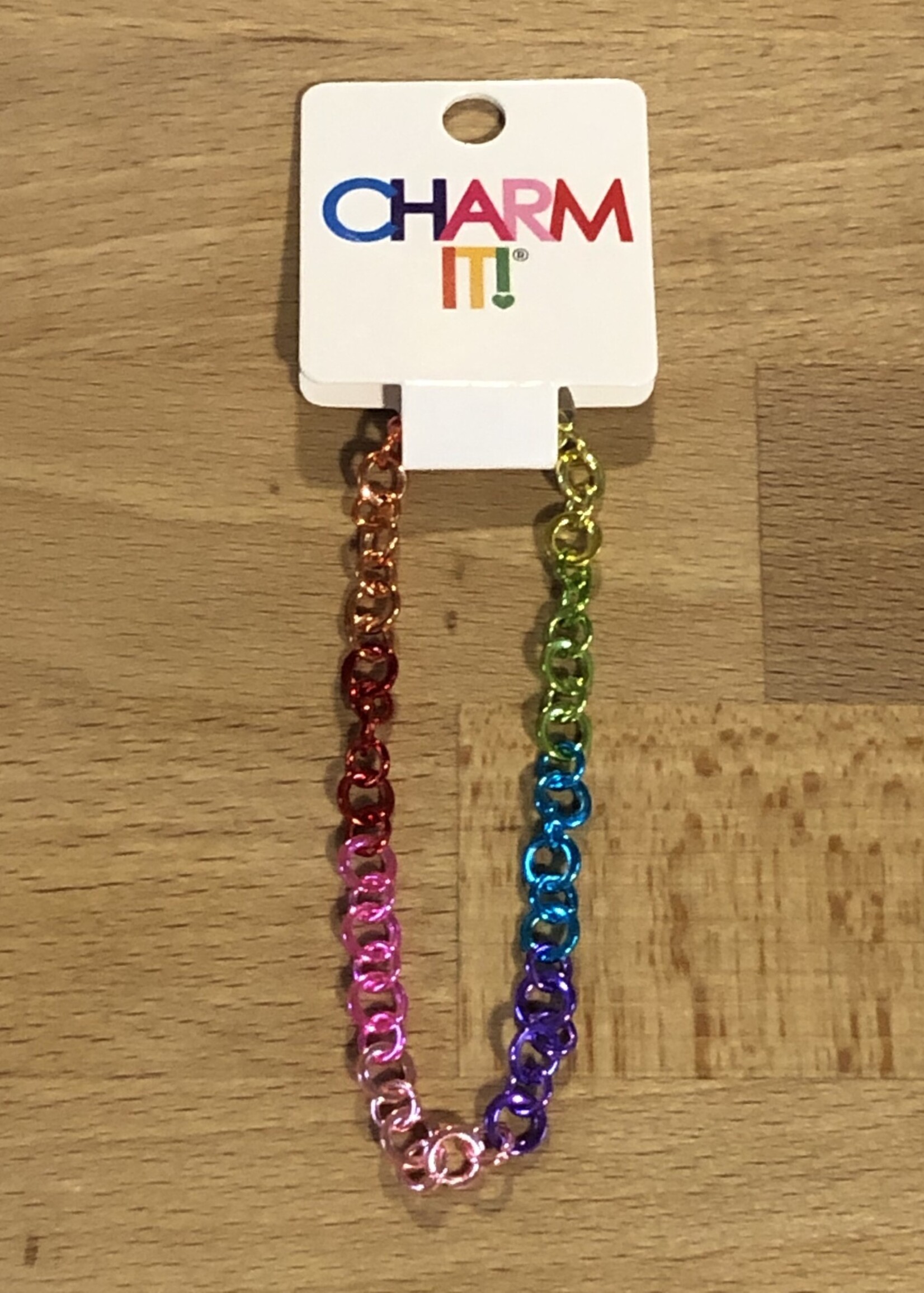 Charm It! Charm It! - Rainbow Chain Bracelet