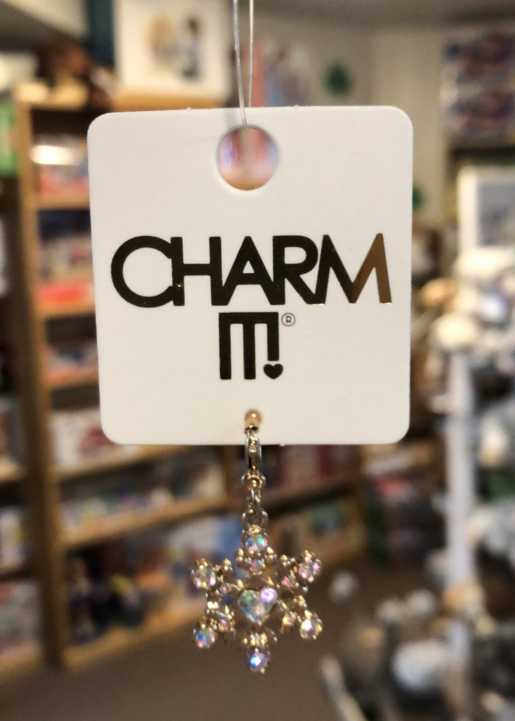 Charm It! Charm It! - Gold Snowflake Charm
