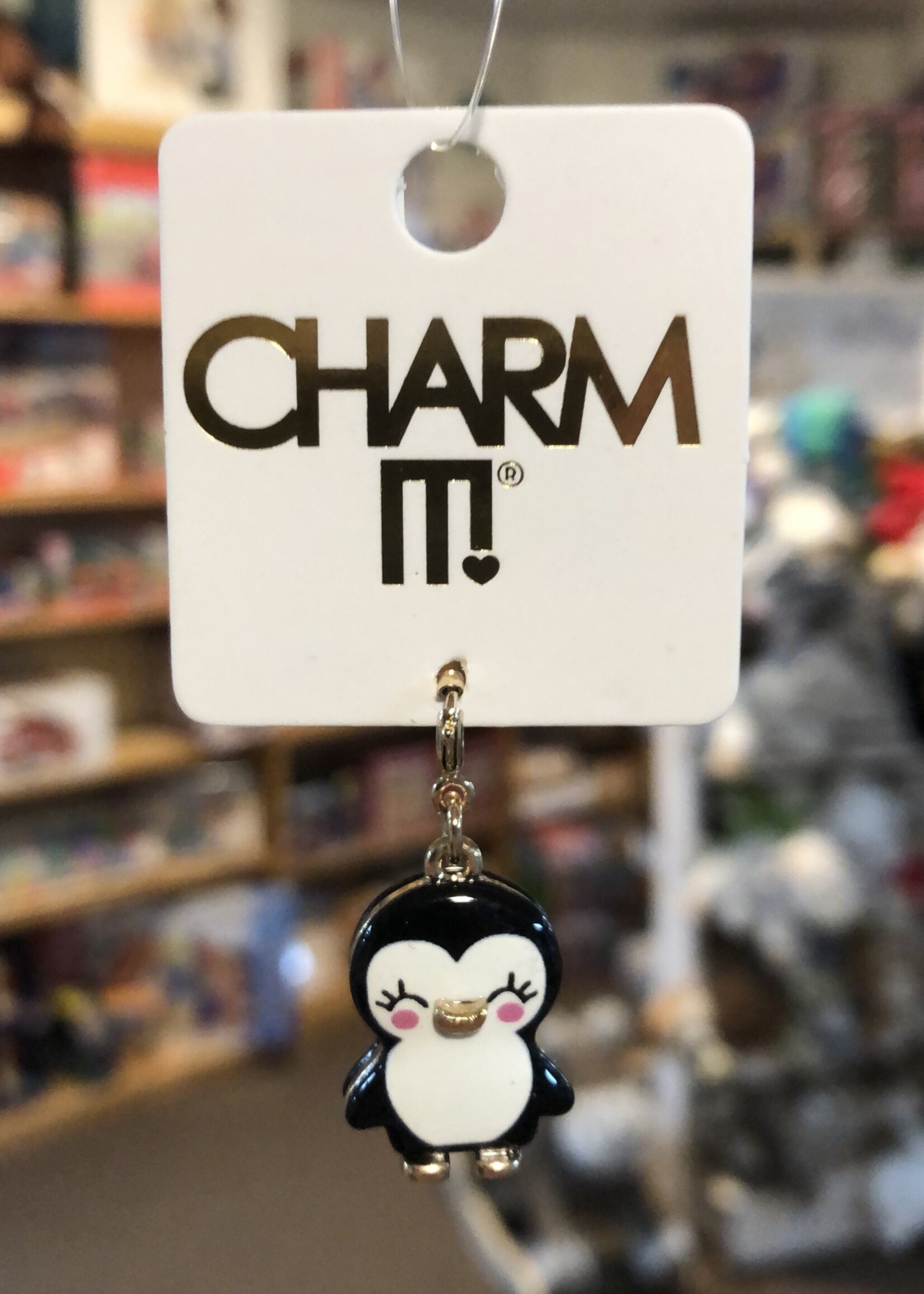 Charm It! Charm It! - Gold Penguin Charm