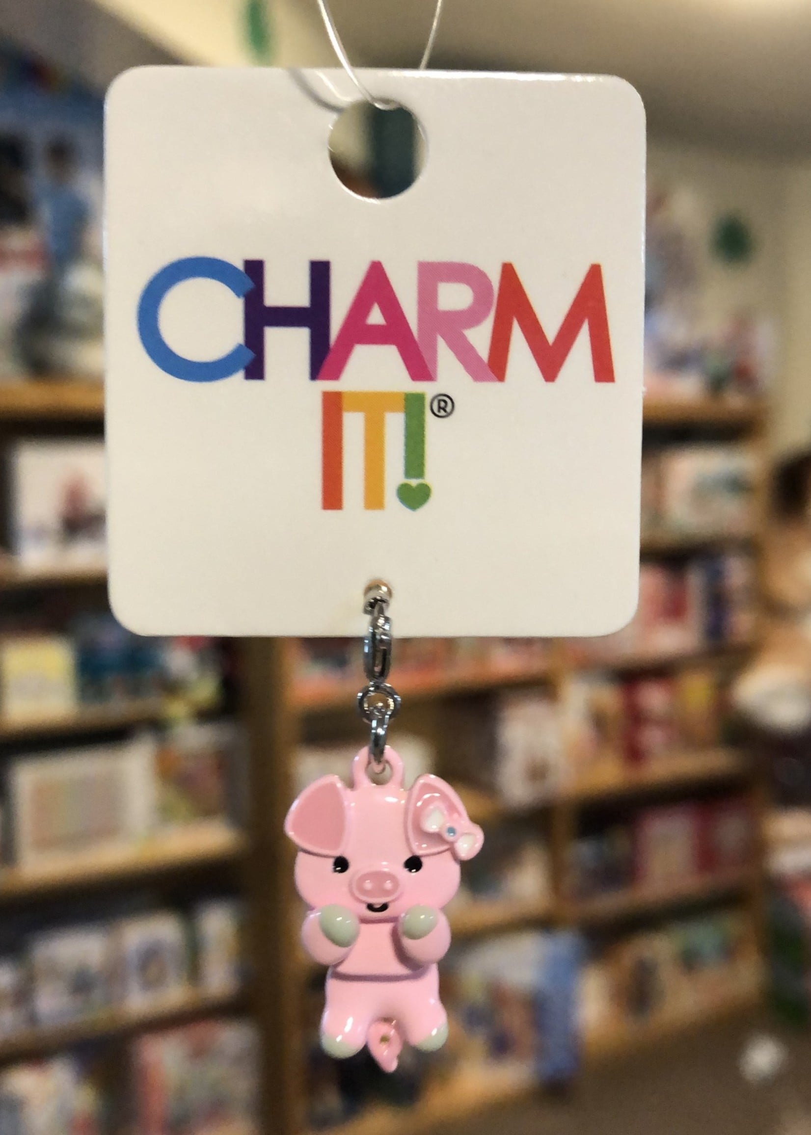 Charm It! Charm It! - Swivel Pig Charm