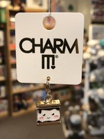 Charm It! Charm It! - Gold Glitter S’mores Charm