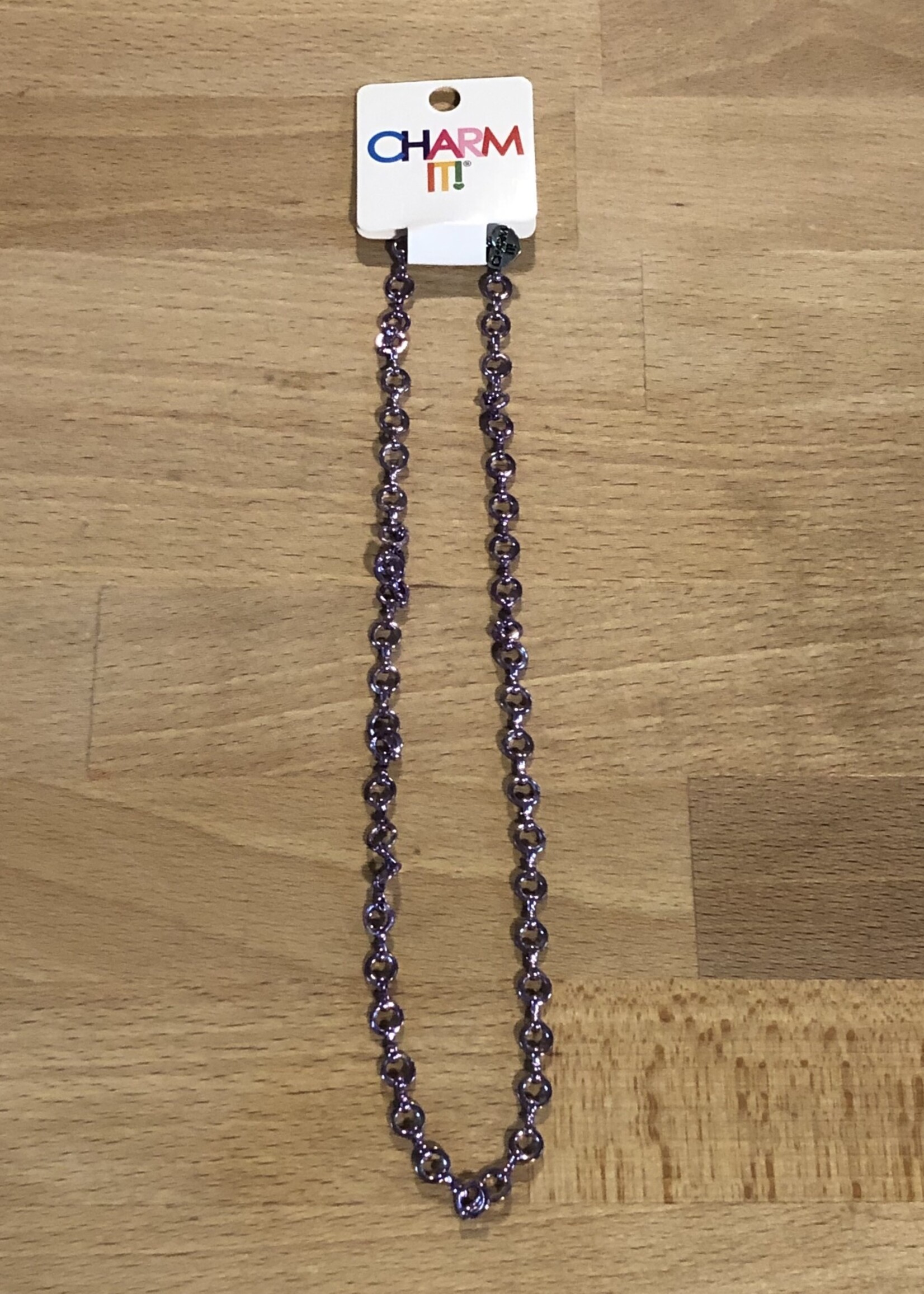 Charm It! Charm It! - Purple Chain Necklace