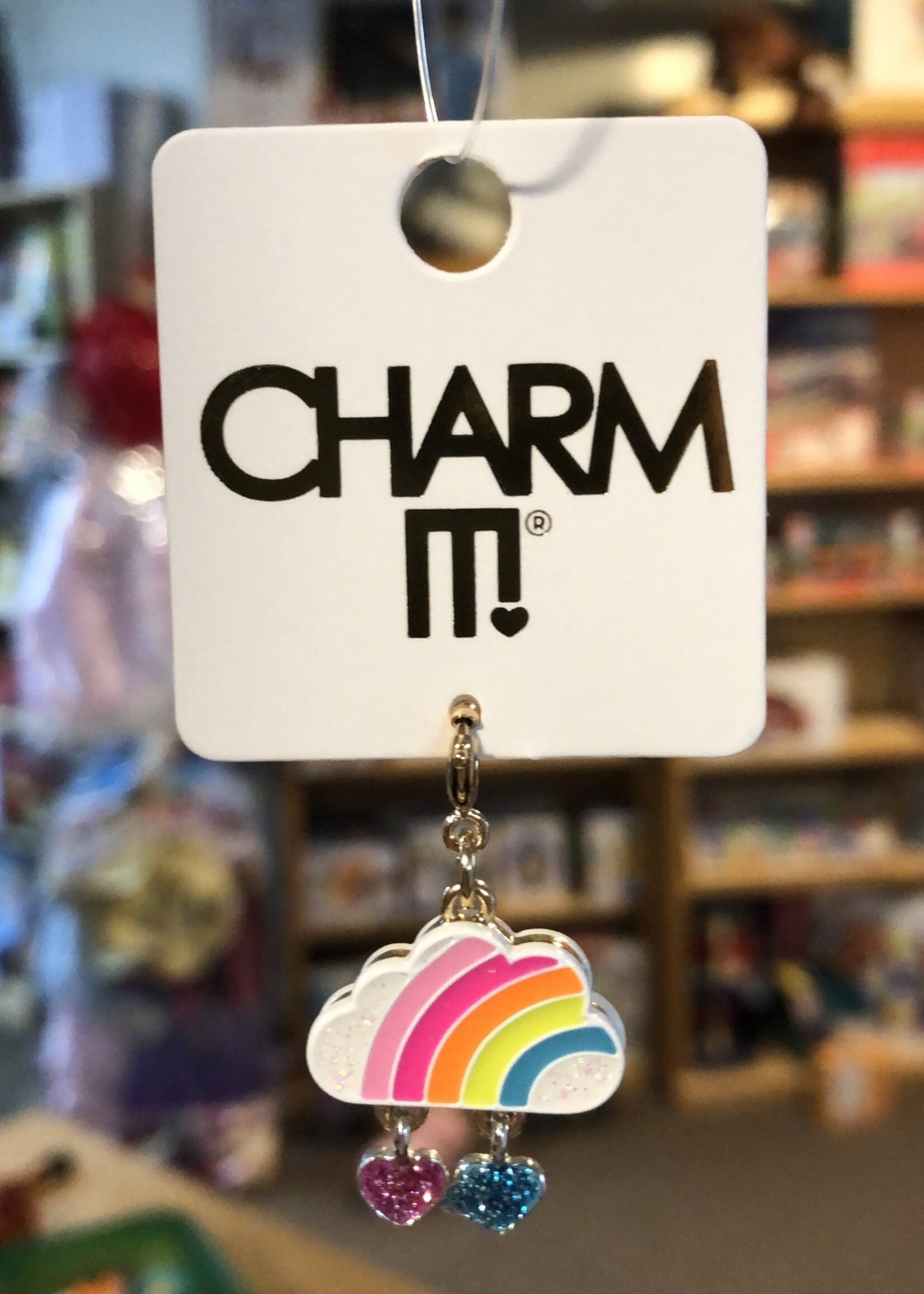 Charm It! - Gold Rainbow Cloud Charm