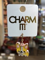 Charm It! Charm It! - Gold Corgi Charm
