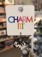 Charm It Charm It! - Glitter Zebra Charm