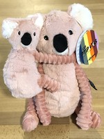 Stuffy - Pink Koala w/ Baby (Ptipotos)
