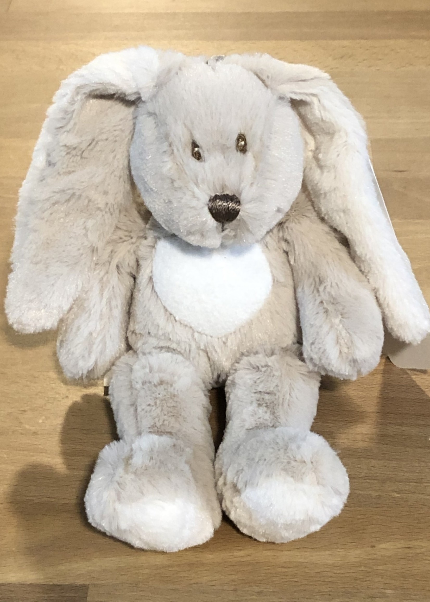 Grey Teddy Cream Bunny (Small)