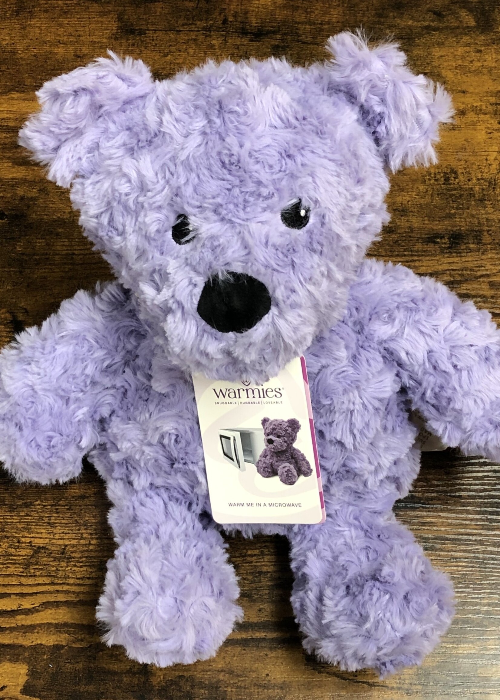 Warmies Warmies - Purple Curly Bear