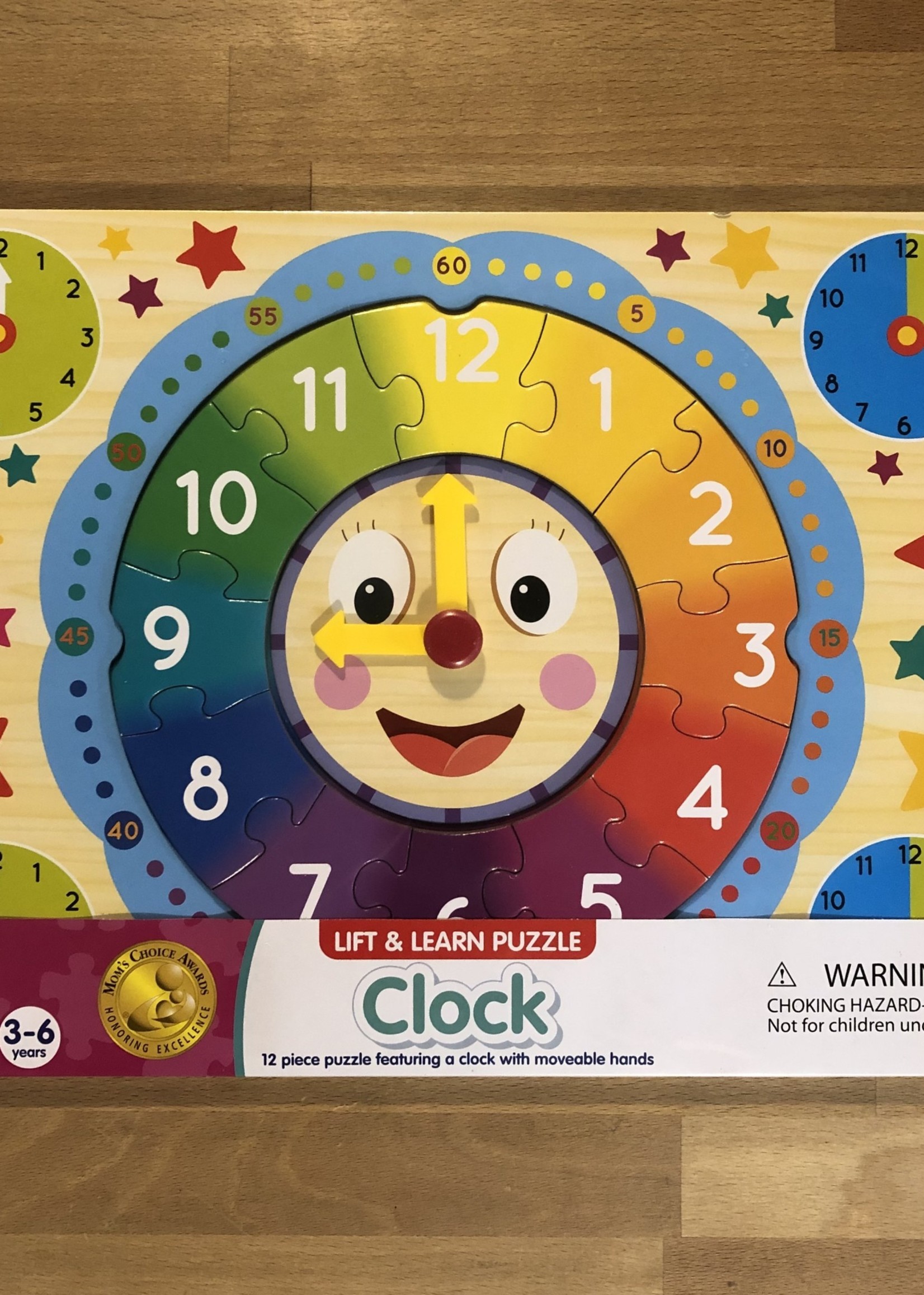 Puzzle - Lift & Learn Clock