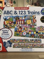 Puzzle - ABC & 123 Trains Floor Puzzle