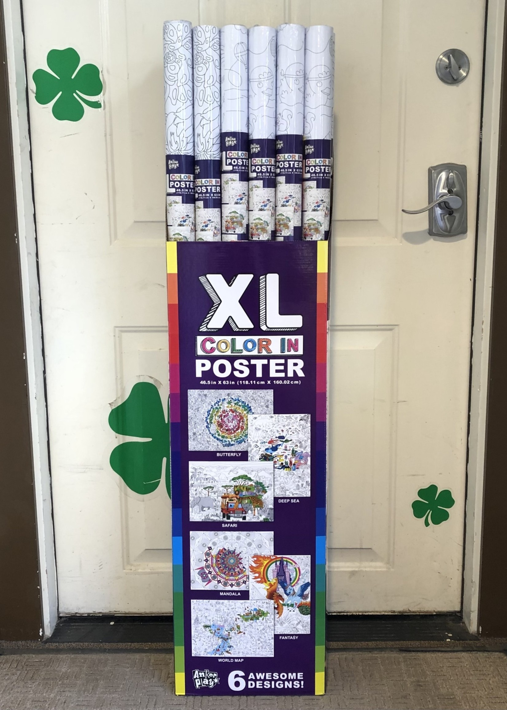 XL Color In Poster