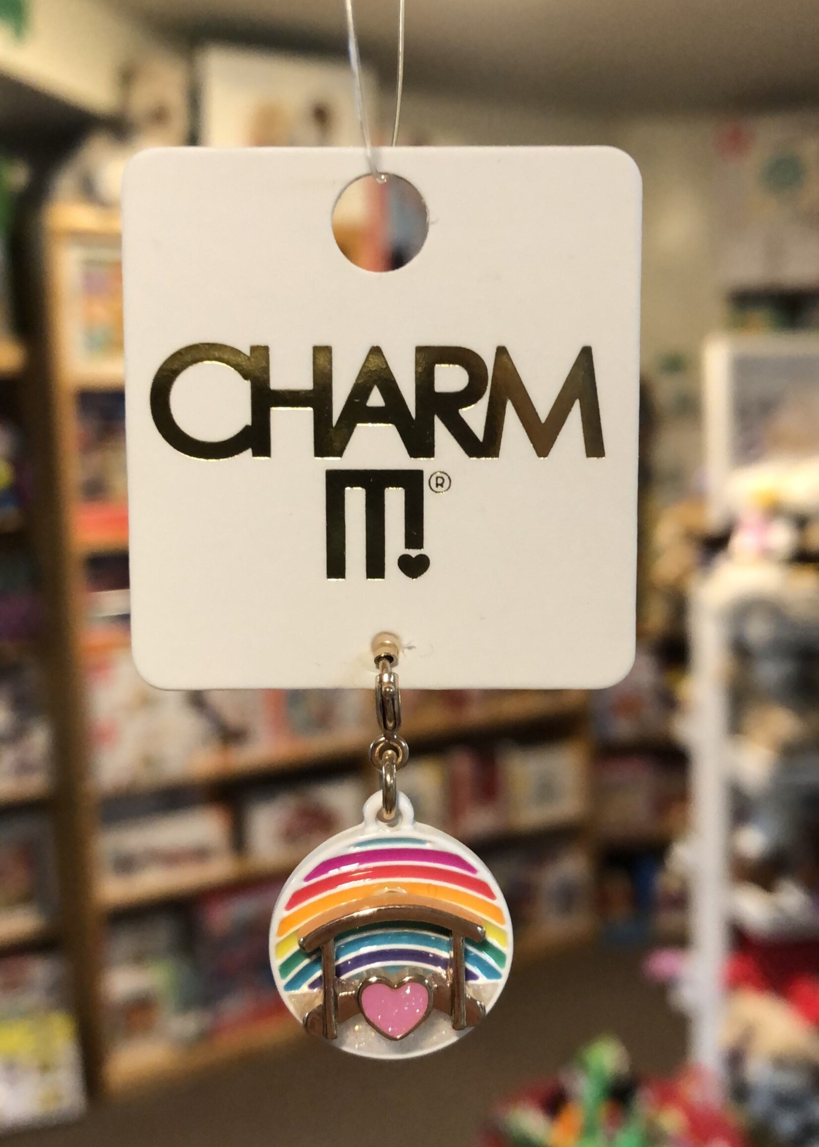 Charm It Charm It! - Gold Rainbow Bridge Charm