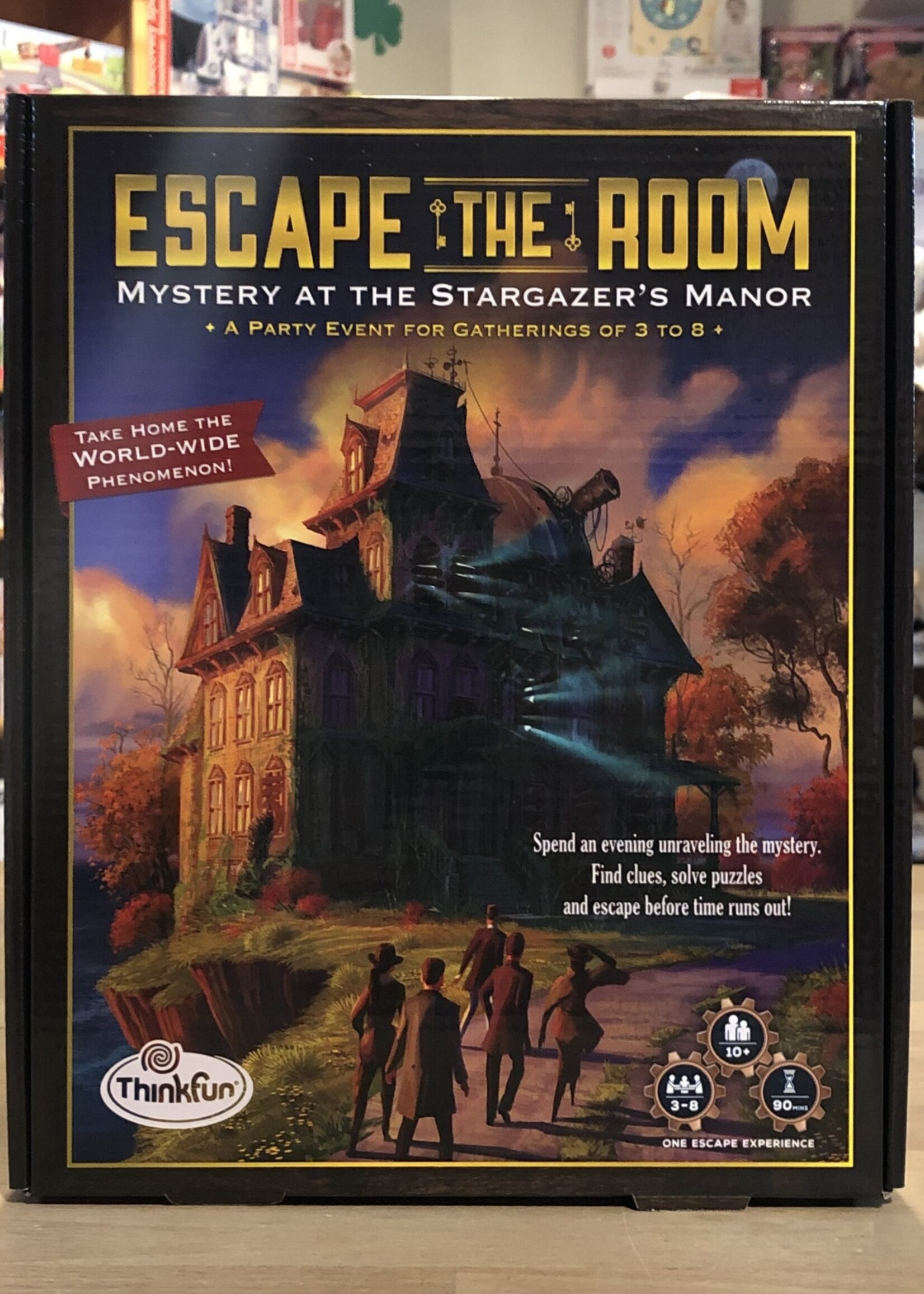 ThinkFun Game - Escape the Room: Mystery at the Stargazer’s Manor