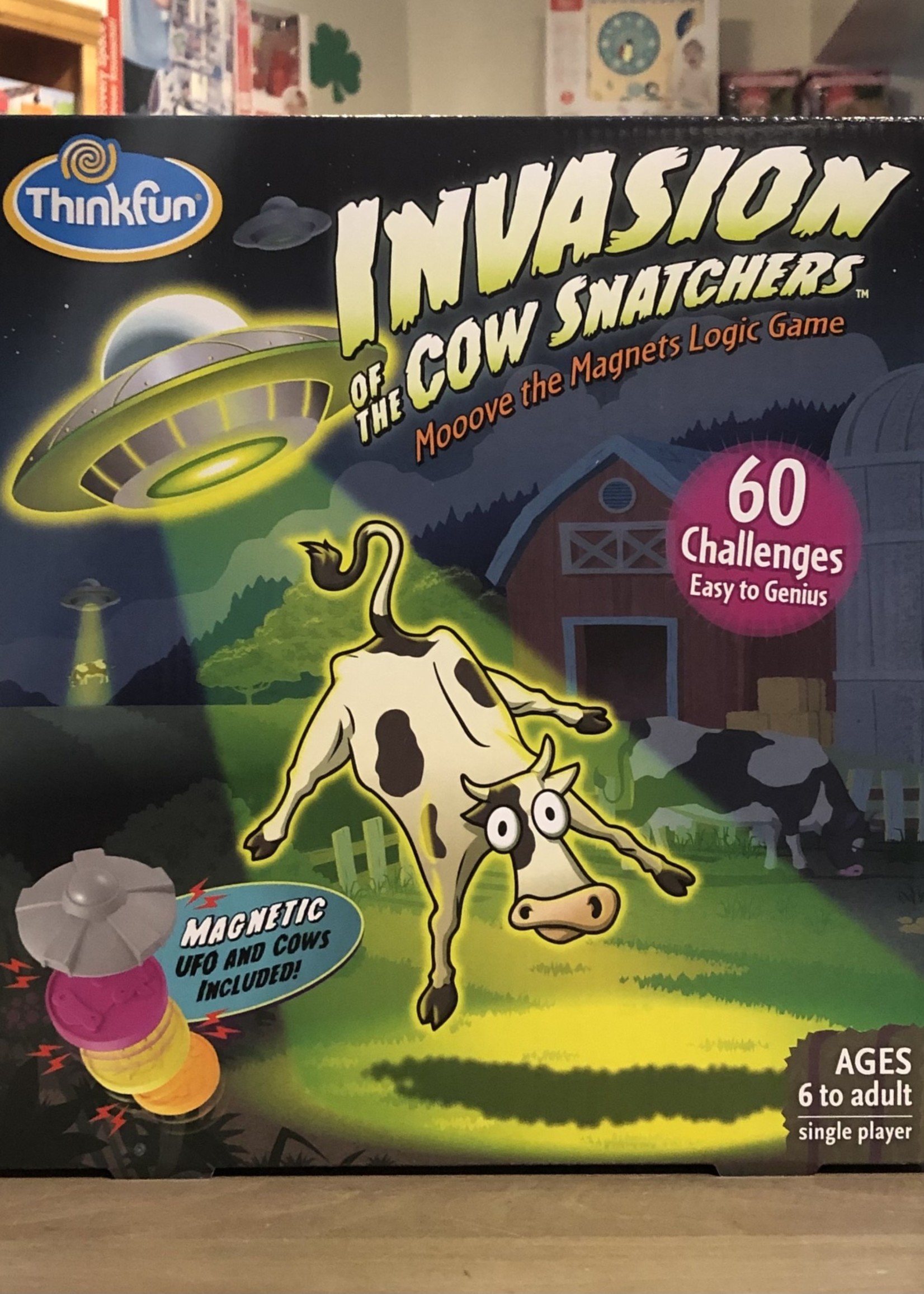 ThinkFun Game - Invasion of the Cow Snatchers