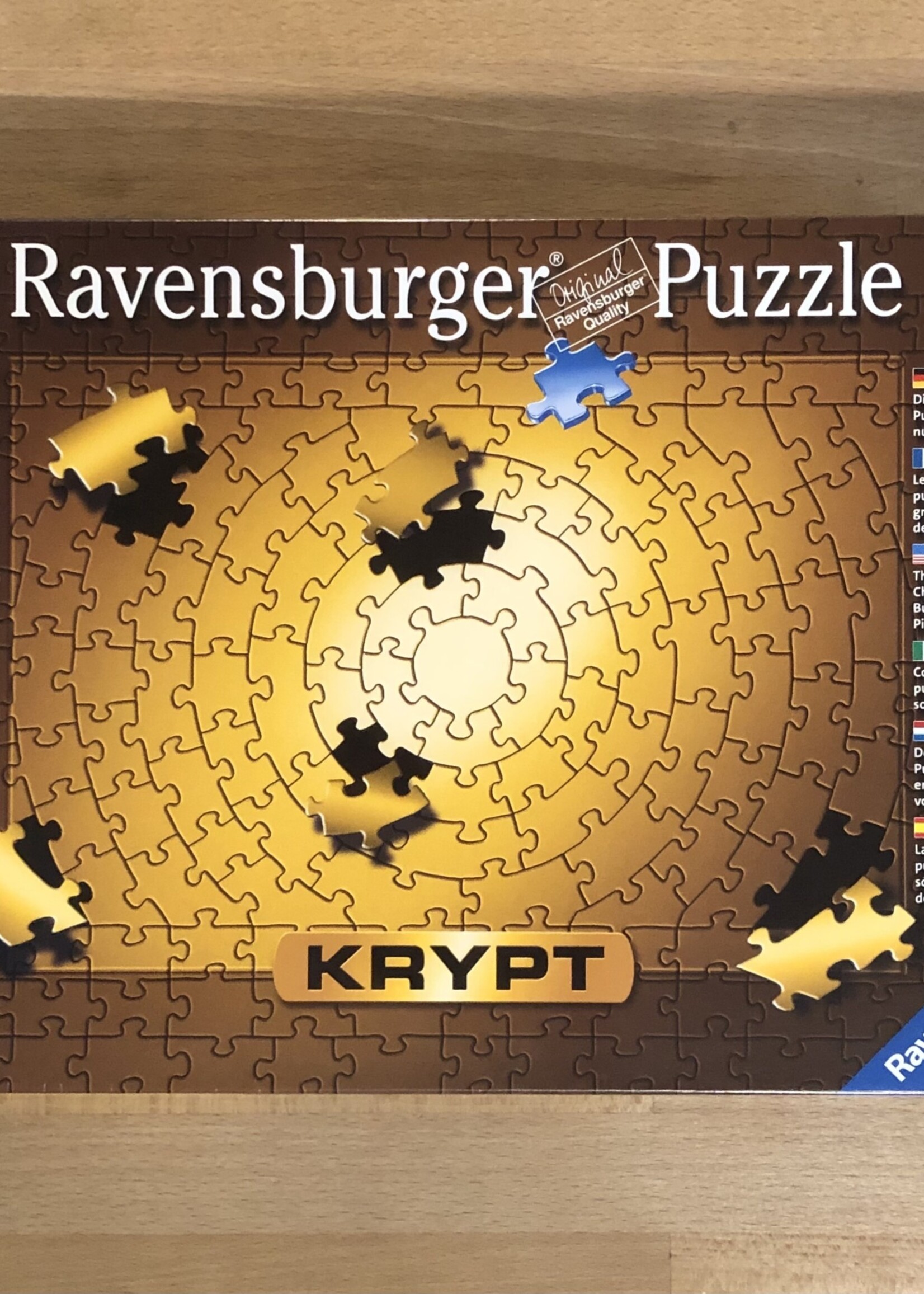 Ravensburger Puzzle - Krypt Gold 631 Pc.