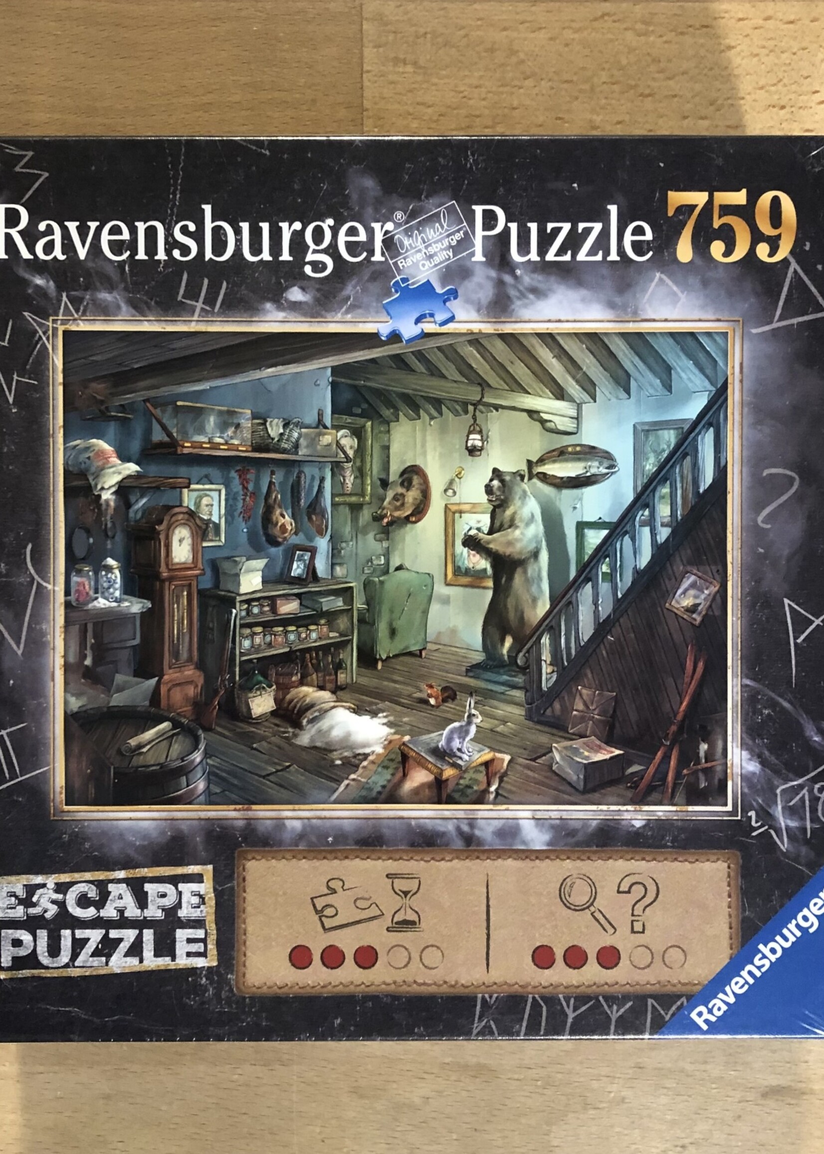 Puzzle - Escape The Forbidden Basement 759 Pc.