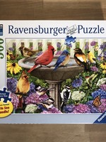 Ravensburger Puzzle - At the Birdbath 500 Pc.