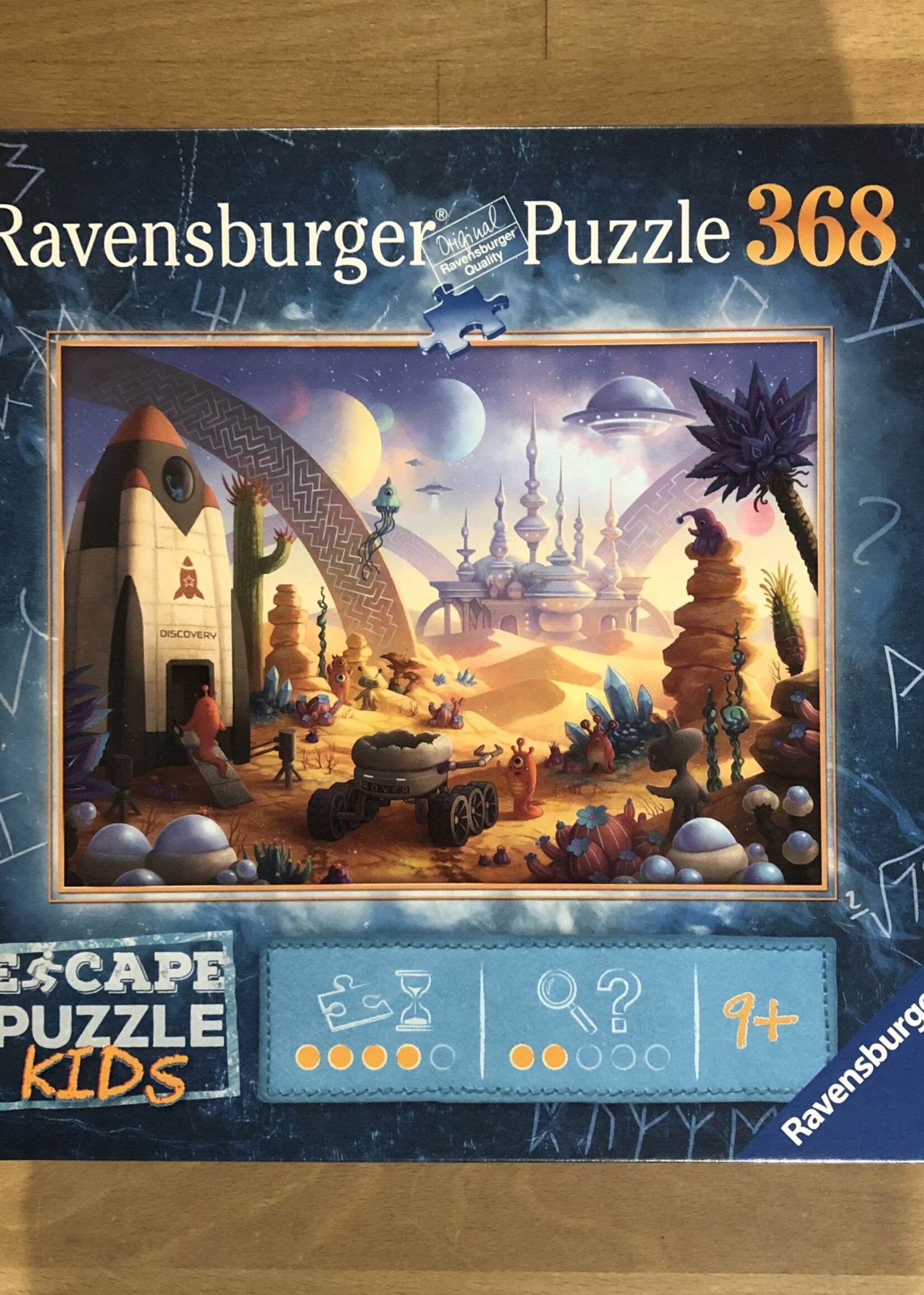 Ravensburger Puzzle - Space Storm Strike Escape 368 Pc.