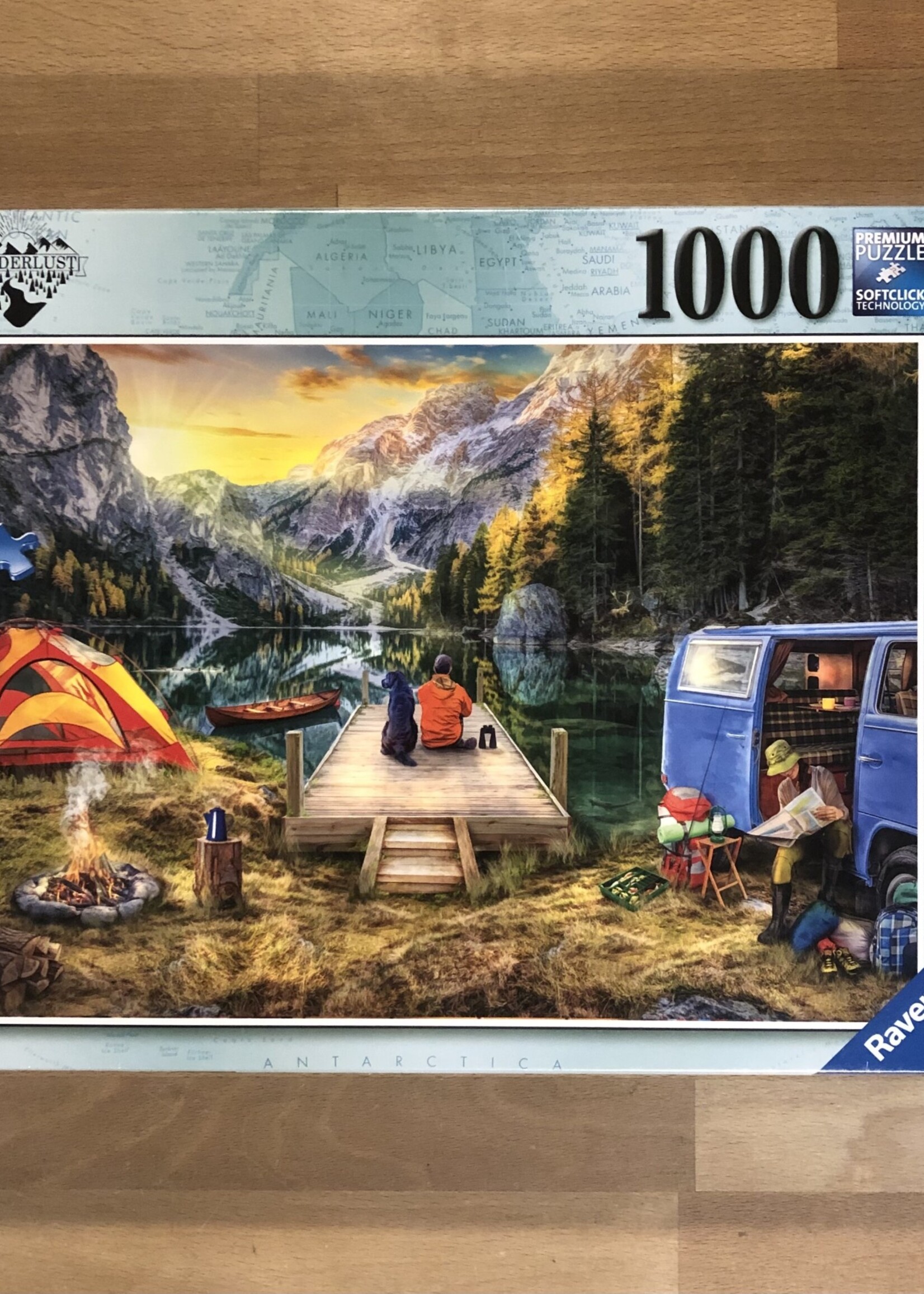 Ravensburger Puzzle - Calm Campsite 1000 Pc.