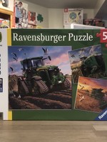 Ravensburger Puzzle - Seasons of John Deere 3 x 49 Pc.