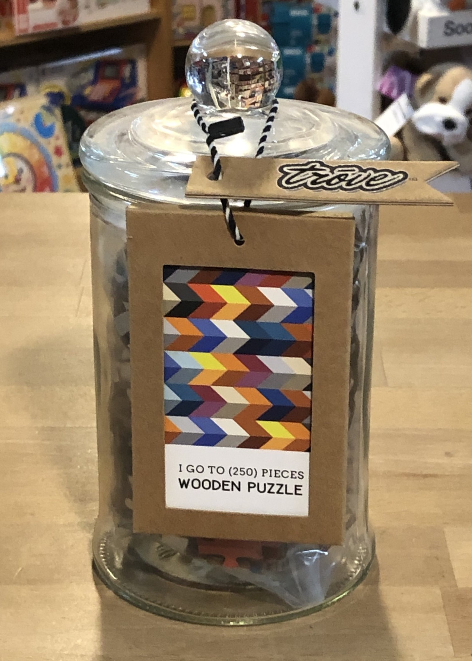 Glass Puzzle - Herringbone Repeat