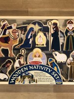 Melissa & Doug Wooden Nativity Set
