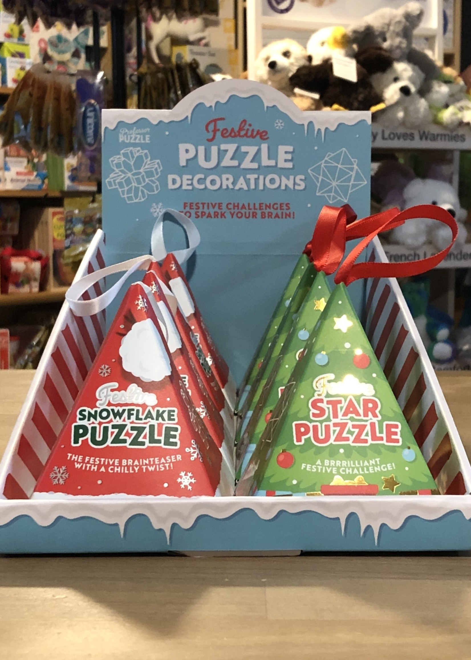 Festive Puzzle Baubles