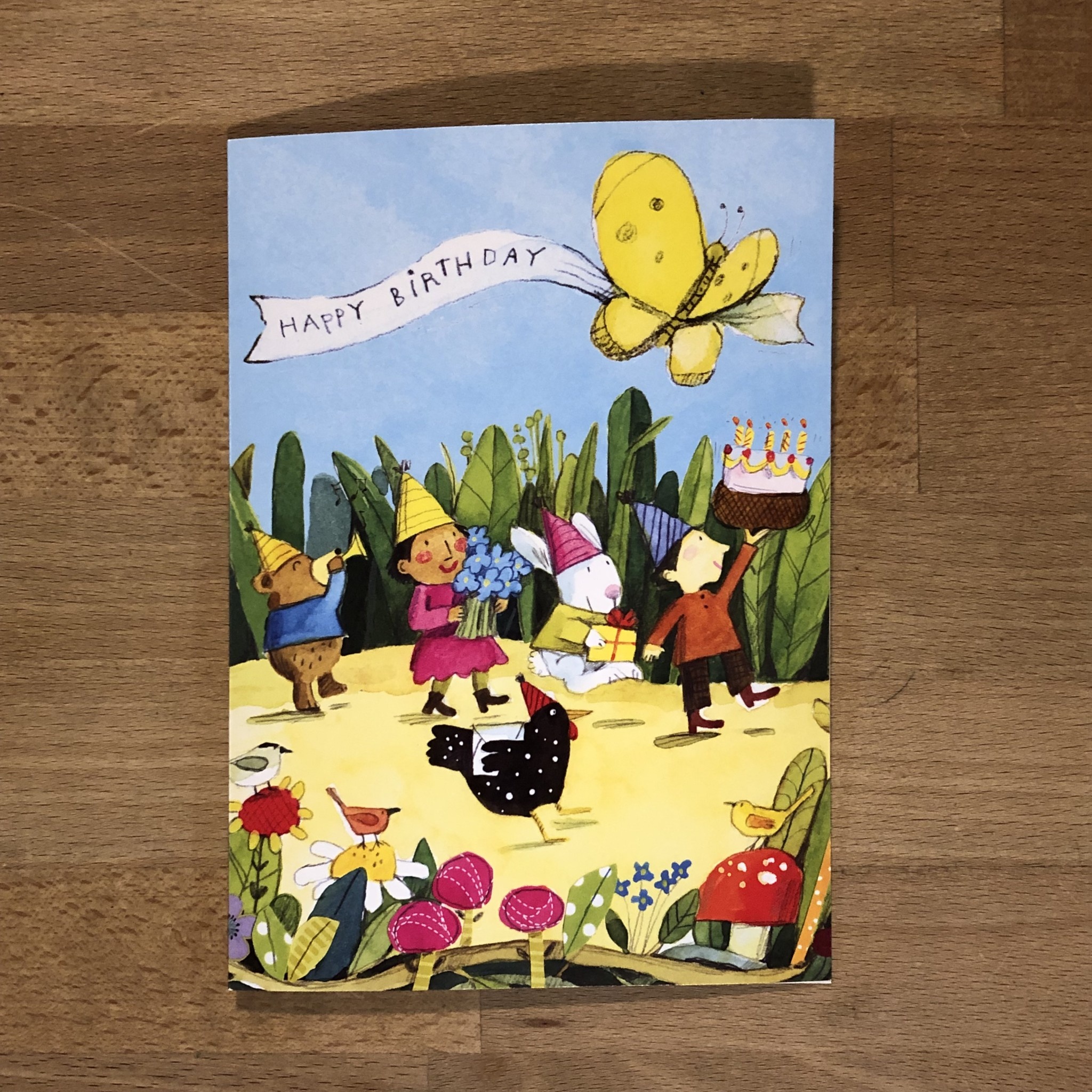 Greeting card, Birthday Parade Birthday Card